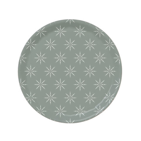 Picnic Tallerken Ø25 - Kajakker